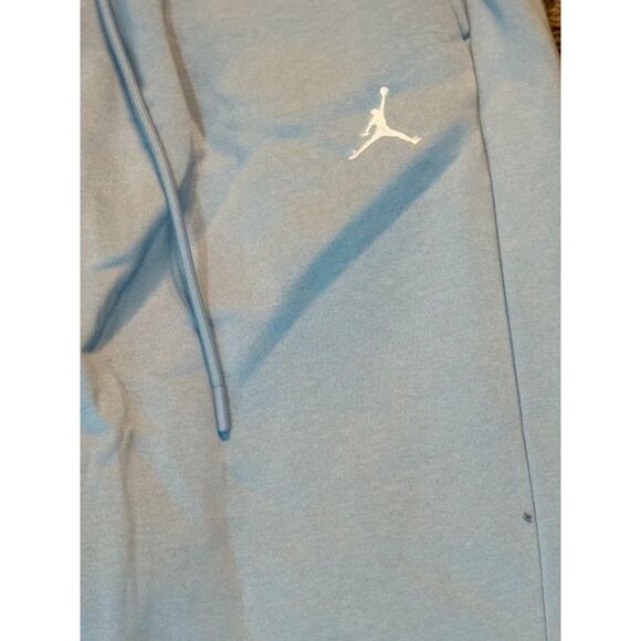 JORDAN ESSENTIALS FLEECE PANTS Blue Size XL - Picture 2 of 7